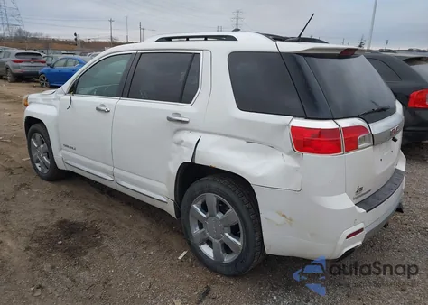2013 GMC Terrain Denali from USA, damaged, VIN 2GKFLZE32D6285262